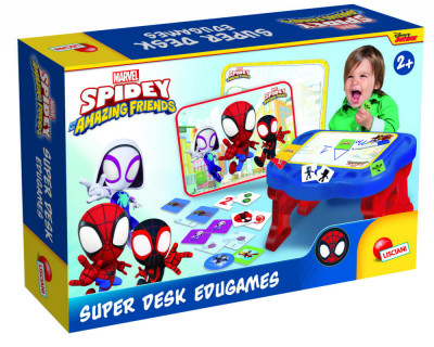 Masuta cu activitati Paienjenelul Marvel PlayLearn Toys foto