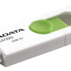 Stick USB A-DATA UV320 32GB, USB 3.1 (Alb/Verde)