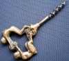 O.103 TIRBUSON DANEZ VECHI BRONZ KAY BOJESEN pt. EINAR DRAGSTED cca 1920