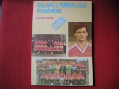 ANUARUL FOTBALULUI ROMANESC - VOLUMUL 6 ( 1974 - 1990 ) foto