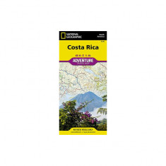 Costa Rica Adventure Travel Map