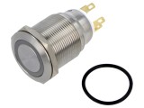 Comutator Anti-Vandalism ONPOW 2 Poziții SPDT 3A/220VAC IP65 GQ22-L-11ZE/J/B/24V/S
