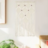 vidaXL Cuier de perete din macrame, 40x80, bumbac 323999