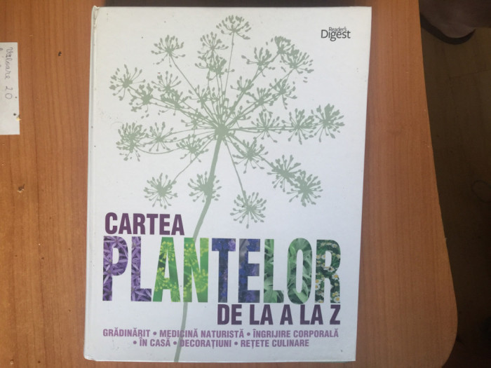 h7a Cartea plantelor de la A La Z- Readers Digest