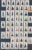 SPANIA-Costume traditionale-serii complete cu toate cele 53 timbre nestampilate
