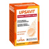 Vitamina C Upsavit, 1000 mg, 20 comprimate efervescente, Upsa