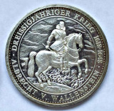 GERMANIA MEDALIE ALBRECTH V WALLENSTEIN RAZBOIUL 1618 1648 ARGINT 999 1000, Europa