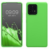 Husa Kwmobile pentru Motorola Edge 40 Pro/Edge Plus (2023), Verde, Silicon, KWM0000190S008C, Carcasa