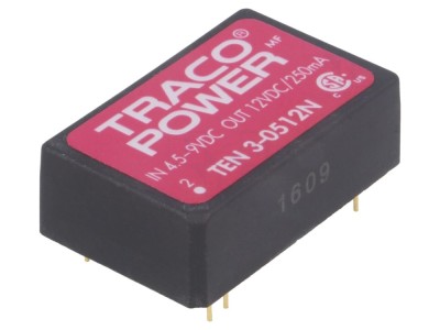 Convertor DC/DC 3W 4.5-9V la 12V foto