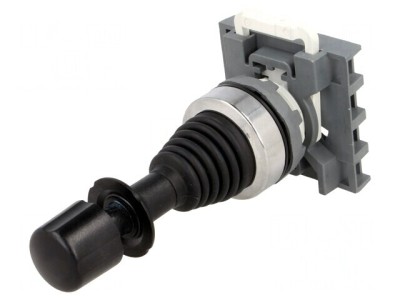 Joystick Comutator 22mm Negru 4 Pozitii foto
