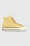 Cumpara ieftin Converse tenisi Chuck 70 culoarea galben, A03436C