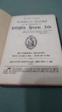 CARTE RELIGIOASA CATOLICA VECHE CU CARACTERE GOTICE 1985 - MANUALUL ARHICONFRERIEI GARZII DE ONOARE A PREASFINTEI INIMI A LUI IISUS-LIMBA GERMANA
