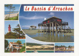 FA22-Carte Postala- FRANTA - Le Bassin d&#039;Arcachon, circulata 2013, Fotografie