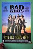 Afis vechi de cinema Bad Girls, afis de colectie western