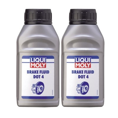 Pachet 2 x Lichid de frana DOT 4 Liqui Moly 250 ml foto