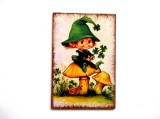 magnet frigider cu spiridusul cu trifoi 35940