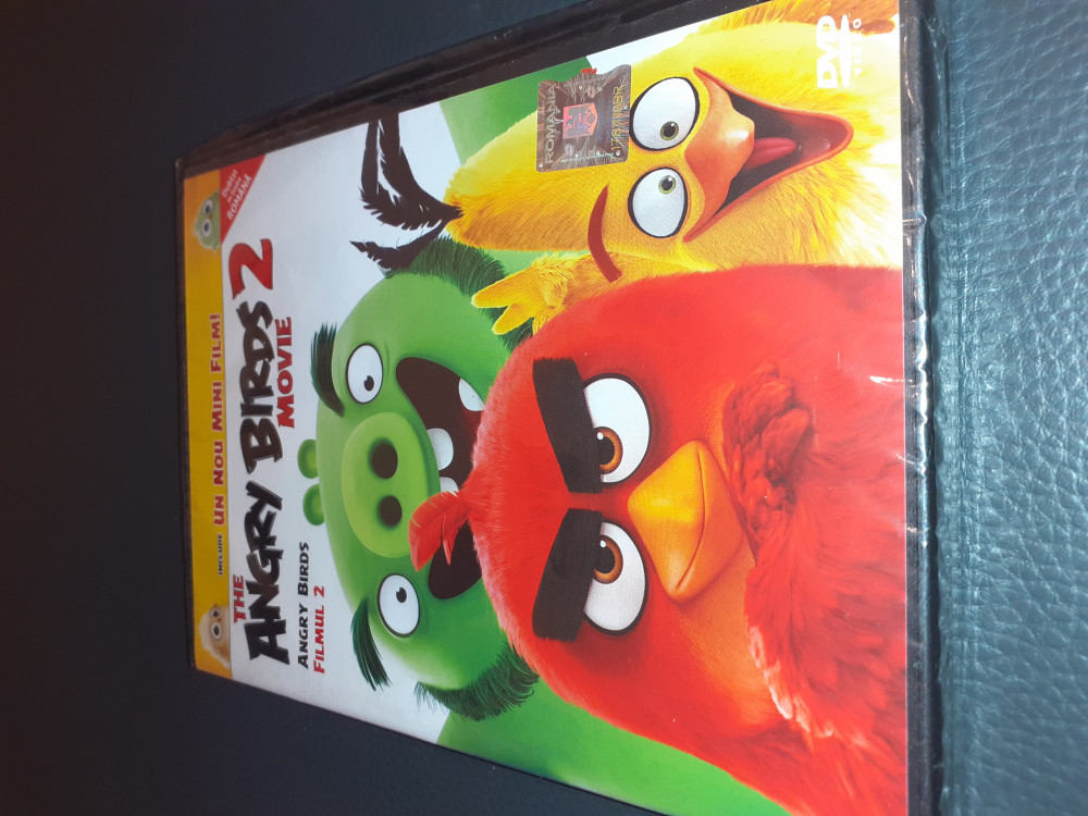 The Angry Birds 2 movie/ dvd original nou sigilat/ pret final, Romana |  Okazii.ro