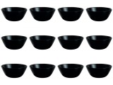 Set boluri, 12 piese, 1.16 L, Opal, Negru