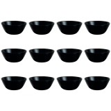 Set boluri, 12 piese, 1.16 L, Opal, Negru