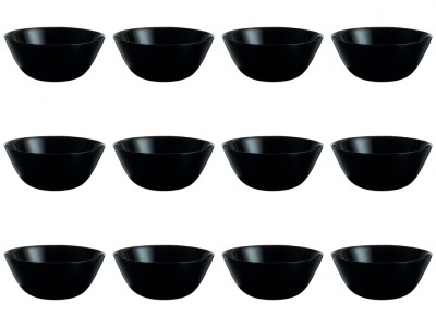 Set boluri, 12 piese, 2.9 l, Opal, Negru foto
