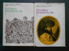 CONSTANTIN C. GIURESCU - ISTORIA ROMANILOR 2 volume {1974} foto