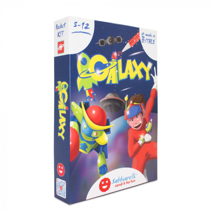 Kit creativ - Exploreaza Galaxia cu particule de marmura