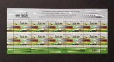 Elvetia 2022 - Transport, trenuri, cai ferate, vapor, minicoala neuzata