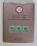 287 CORINPHILA STAMP AUCTION , BRITISH WEST AFRICA , THE &#039;&#039; BESANCON &#039;&#039; COLLECTION , PART I , 30 MAY 2022