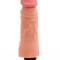 Vibrator Realistic Real Softee, 10 viteze, impermeabil, TPE, [18cm x 3,9cm]#