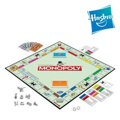 Joc de Societate Hasbro, Monopoly Clasic, Verde, V&acirc;rstă Recomandată 8+ Ani, Multicolor