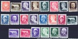 DB1 Italia 1929 - 1942 Seria Imperiala Lupoaica Cezar Augustus Vittorio Emanuele 22 v. MNH