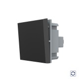 Cumpara ieftin Modul intrerupator mecanic Livolo cu revenire, 2 module, negru
