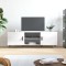 vidaXL Comodă TV, alb extralucios, 150x30x50 cm, lemn compozit 829070