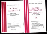 GAZETA MATEMATICA 2001/2003 NR.1, 10 (2 REVISTE)-MARCEL TENA-362360