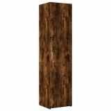 Cumpara ieftin Dulap inalt, stejar fumuriu, 45x42,5x185 cm, lemn compozit