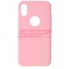 Husa iPhone XS, TPU Matte, Rosu - Protectie Premium