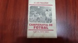 Agenda meciuri div.a si B editia 1979-1980