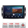 Navigatie Chrysler Jeep B-202 Android Ecran QLED octa core 4+64 carplay android auto KIT-202+EDT-E310V3 CarStore Technology