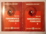 Mihai Golu - Fundamentele psihologiei (2 vol.; 2002) (c&acirc;teva sublinieri, vezi descriere)