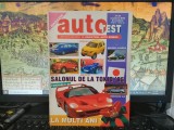 Auto Test nr. 8, decembrie 1995, anul II, revistă editată de Registrul Auto Rom&acirc;n, Salonul de la Tokio 1995, Ferrari F 50, Mercedes SLK, 250