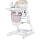 Scaun de masa cu leagan electric Caretero INDIGO 2 in 1 Beige