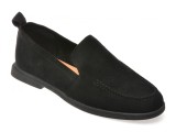 Mocasini GRYXX negri, 1197G19, din piele intoarsa