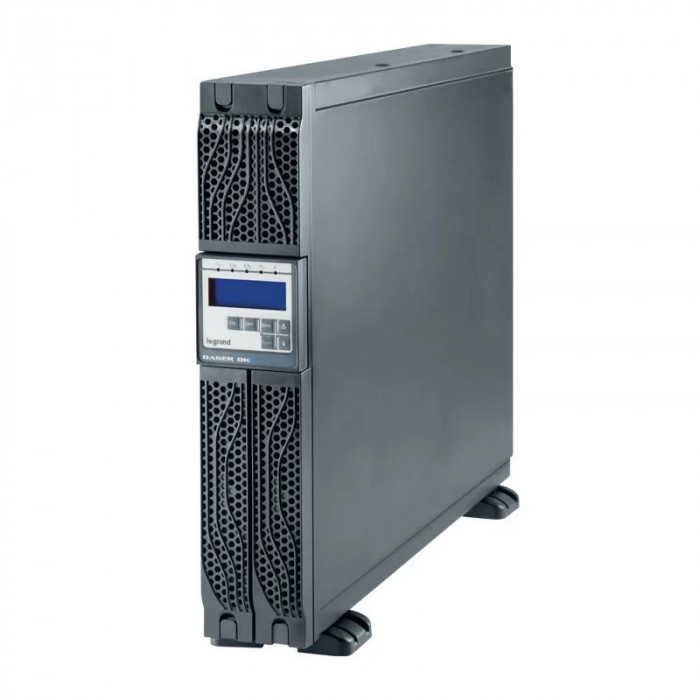 UPS LEGRAND &amp;quot;DAKER DK +&amp;quot; Online cu sinusoida pura tower rack 1000VA/900W AVR IEC x 6 3 x baterie 12V/7.2Ah display LCD back-up 1 - 10 min. &amp;