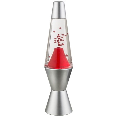 Lampa decorativa de birou cu efect de vulcan,Lava Lamp foto