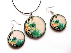 set bijuterii lemn 41649