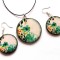 set bijuterii lemn 41649