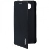 Husa Flip Carte Rock Uni Neagra pentru Samsung Galaxy Alpha