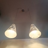 Lustra (1 din 2) Mid-Century, Iluminat arhitectural, RUGGIU, vintage