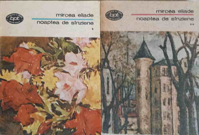 NOAPTEA DE SANZIENE VOL.1-2-MIRCEA ELIADE