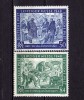 ✅ (S39)Germania 1948 -Emisiunile Aliatilor &quot; Targul de primavara Leipzig&quot; ,serie Mi. 967/968 ,MNH ( posibile mici cute ), Nestampilat